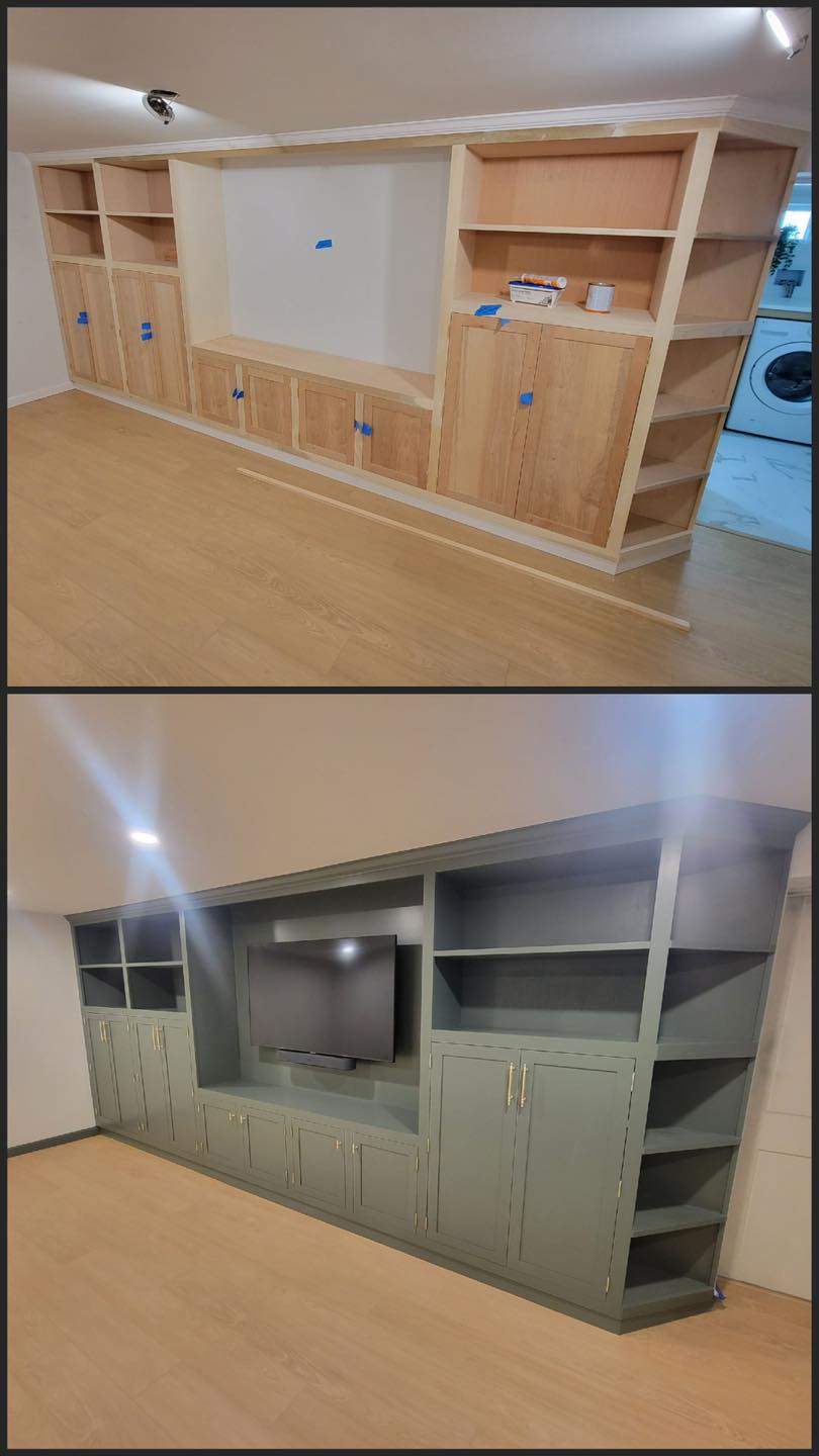 Before and After Custom Build